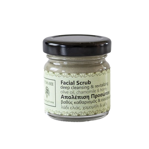 Facial Scrub - Mask with chamomile, honey & clay Facial Scrub - Mask with chamomile, honey & clay